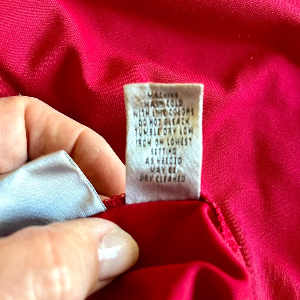 Chico’s stretchy red tank - Picture 6 of 7